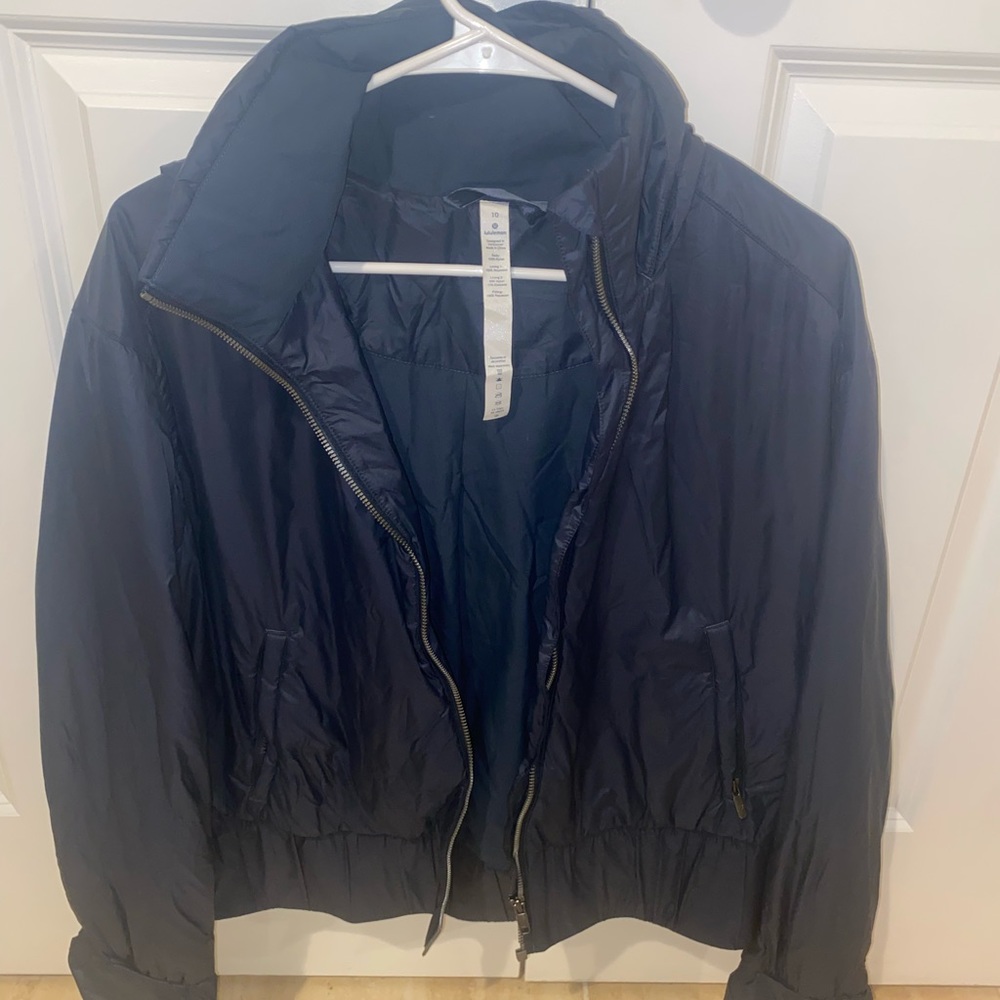 Lululemon Navy Bomber Jacket